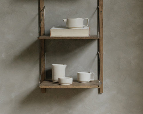 Cabinelm Ceramic Mug with Handle | White