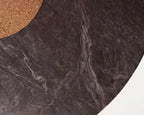 Sintra Table | Black Marble / Cork | Large