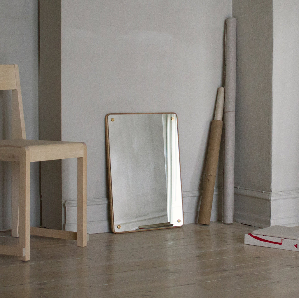 RM-1 Rectangular Mirror | Natural Oak | Small