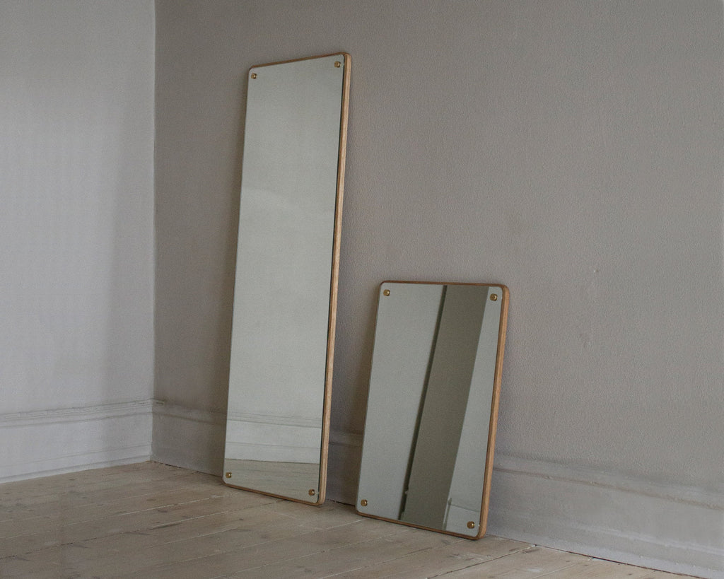 RM-1 Rectangular Mirror | Natural Oak | Large