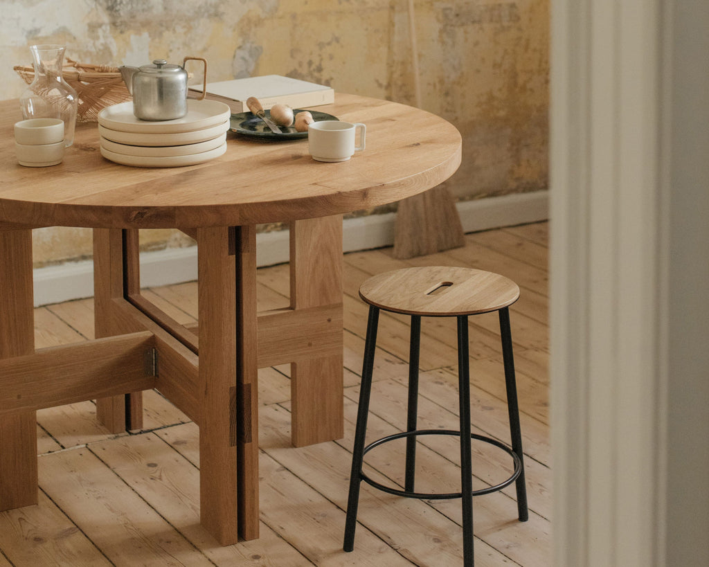 Farmhouse Table Trestles | Natural Oak