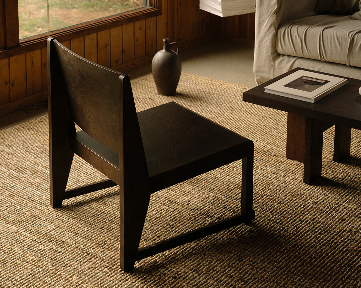 Easy Chair 01 | Dark Brown Birch