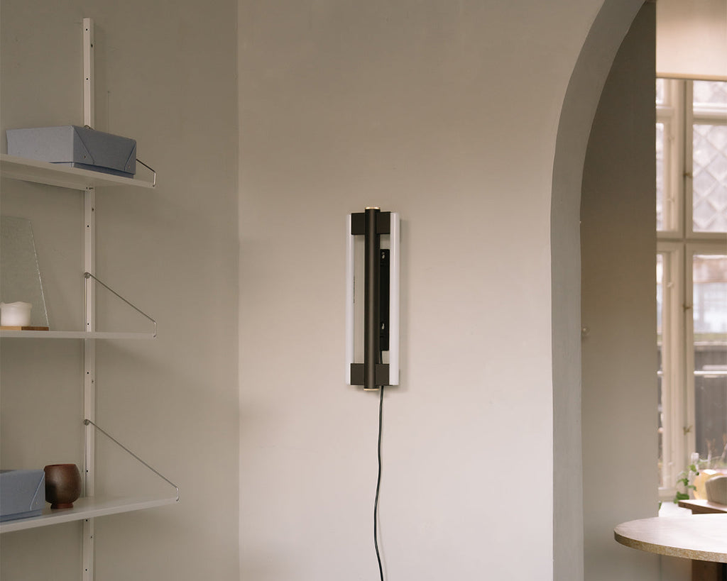 Eiffel Wall Lamp | Gunmetal Steel | Double 500