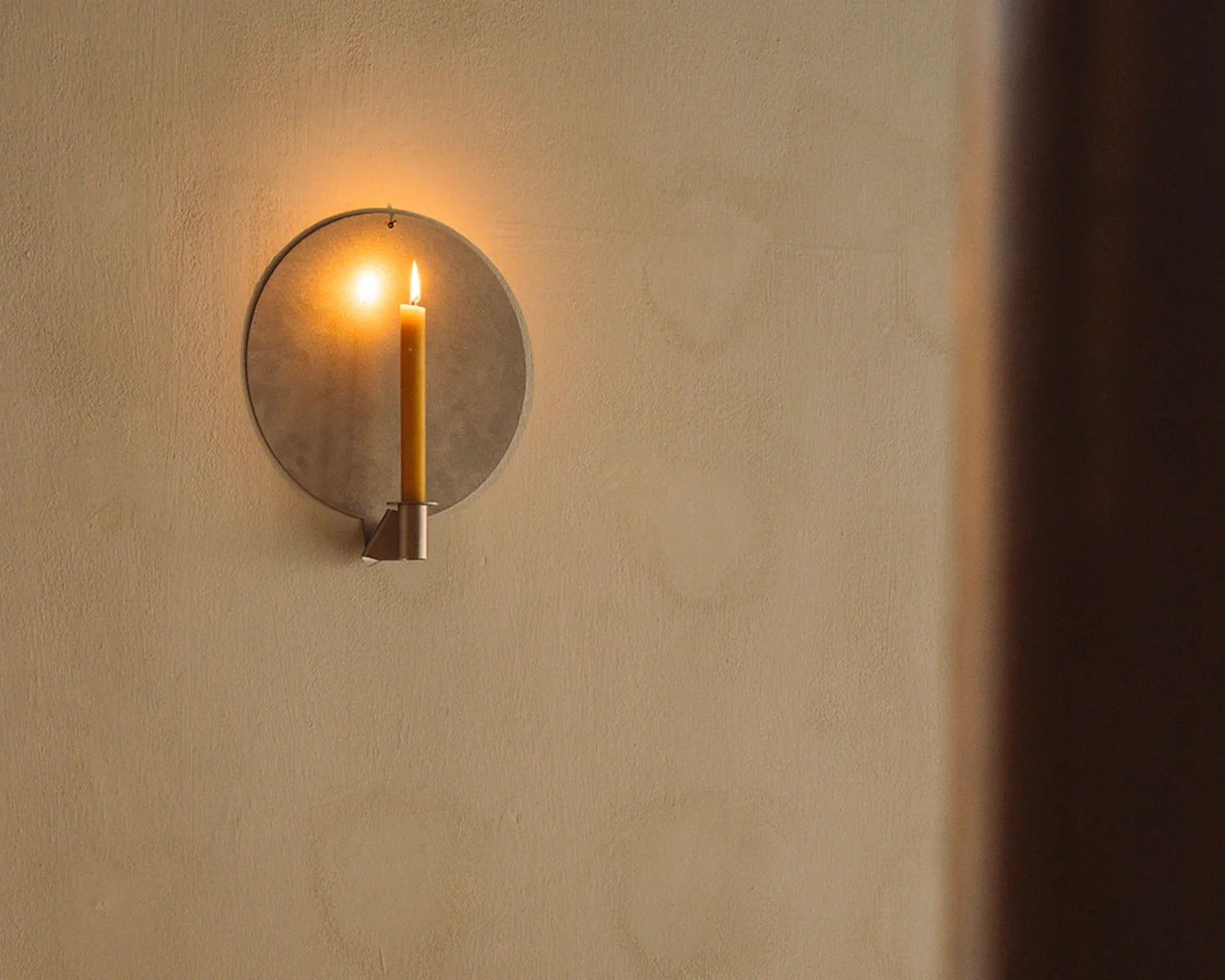 Ornament Candle Holder | Stainless Steel | Round