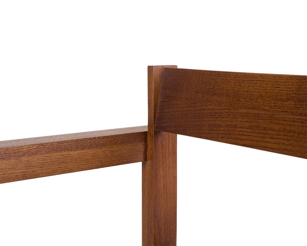 Cabinelm  Armrest Chair | Honey Ash Wood / Oat Fabric