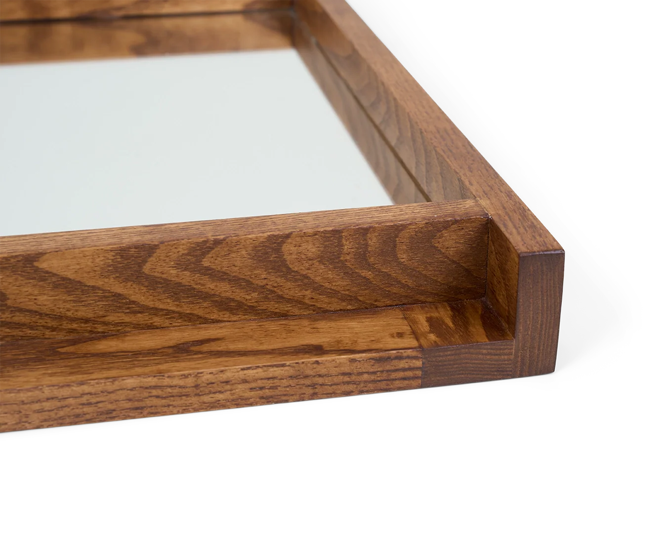 Symmetry Mirror | Honey Ash Wood | Small