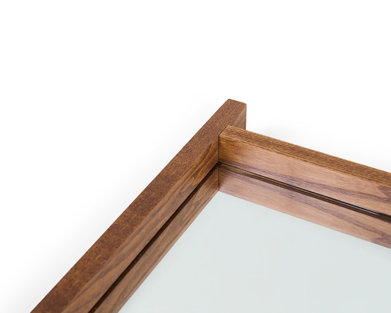 Symmetry Mirror | Honey Ash Wood | Small