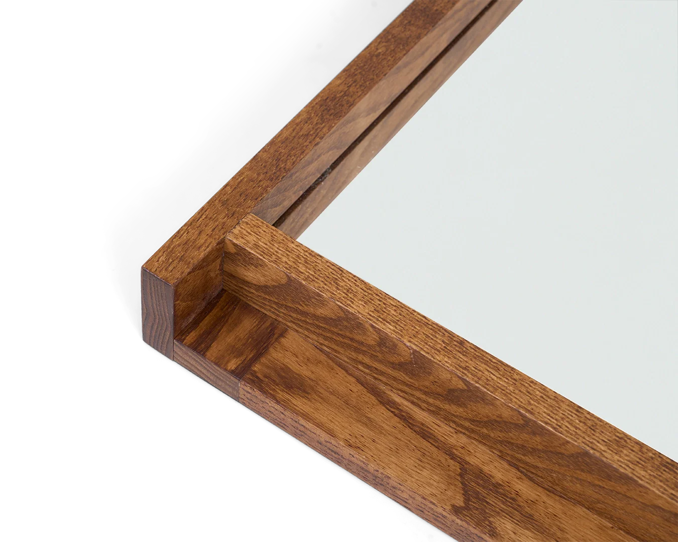 Symmetry Mirror | Honey Ash Wood | Small