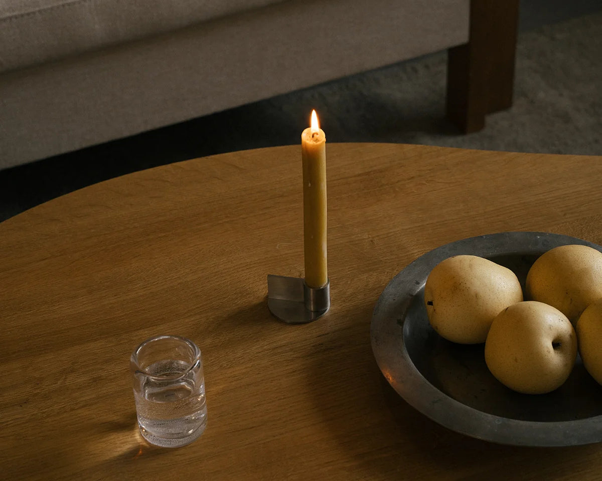 Fundament Candle Holder | Stainless Steel | Form 1