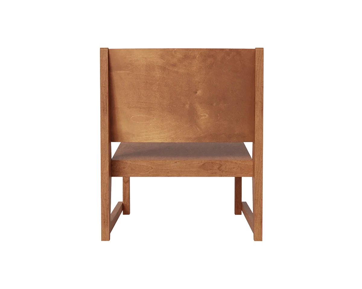 Easy Chair 01 | Warm Brown Birch