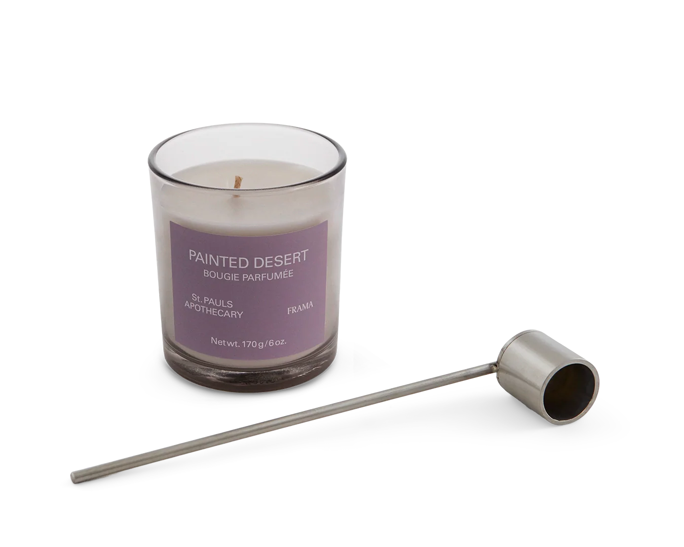 Scented Candle + Candle Snuffer | Painted Desert | 170 g