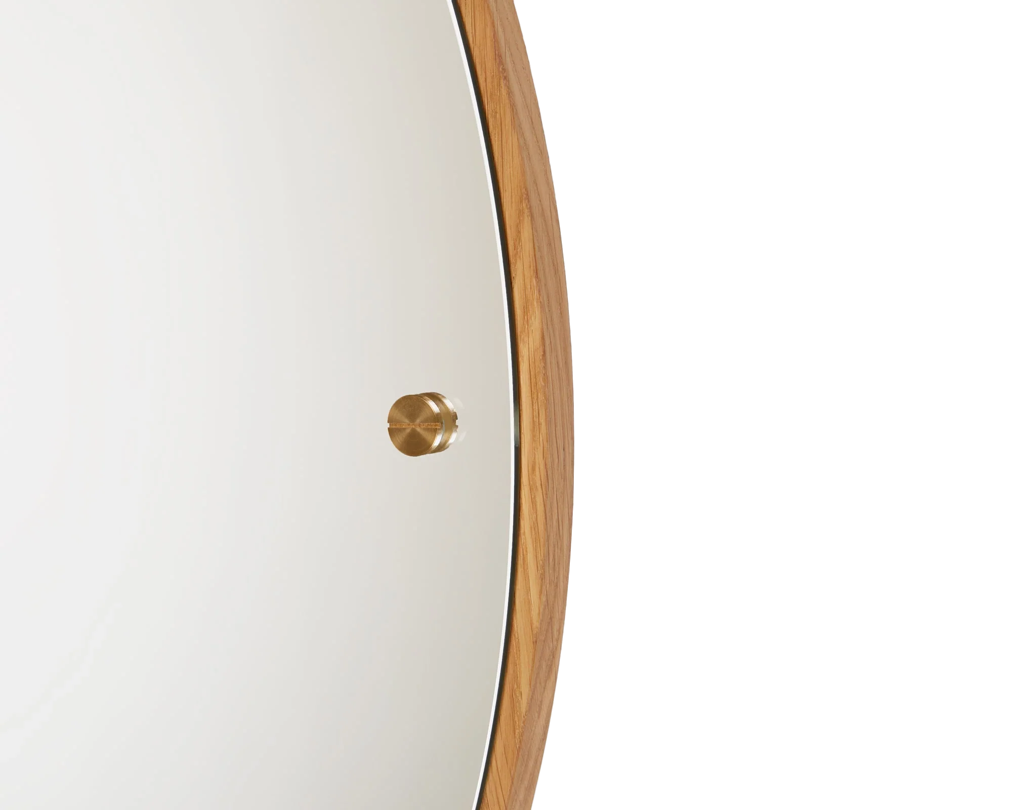 CM-1 Circle Mirror | Natural Oak | Large