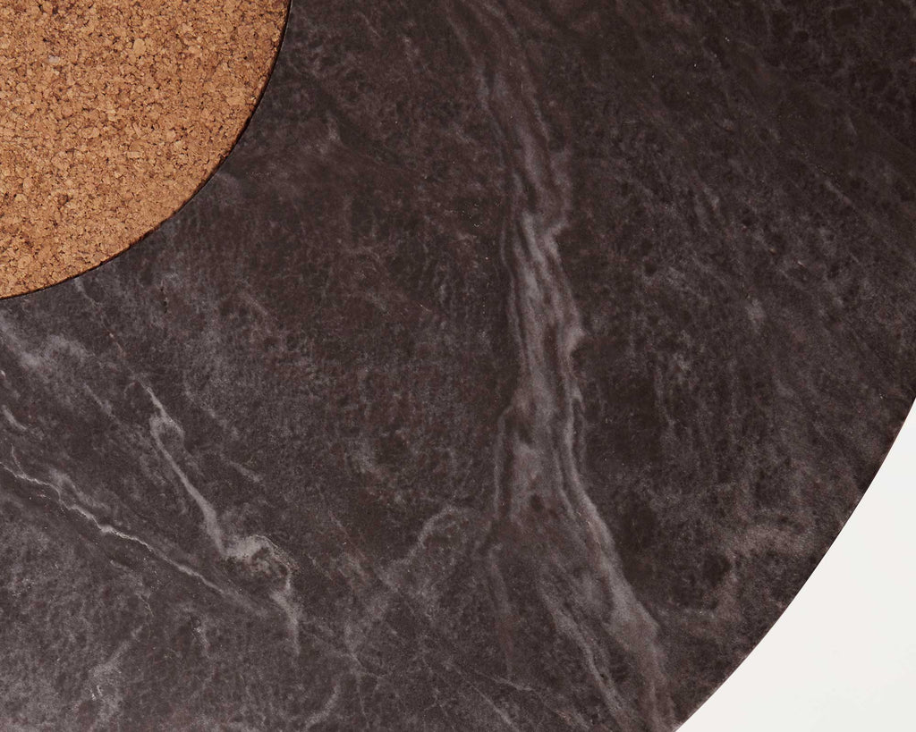 Sintra Table | Black Marble / Cork | Small