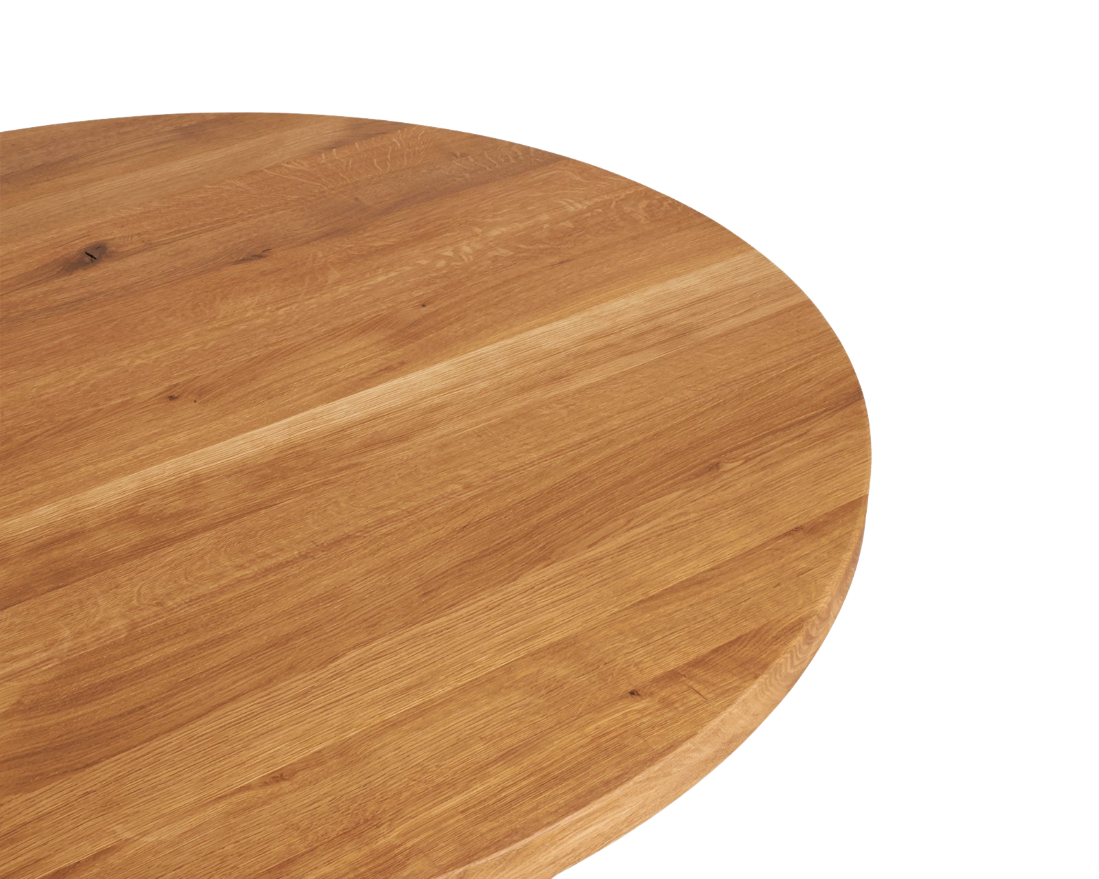 Farmhouse Trestle Table | Natural Oak | 140 Ø Round
