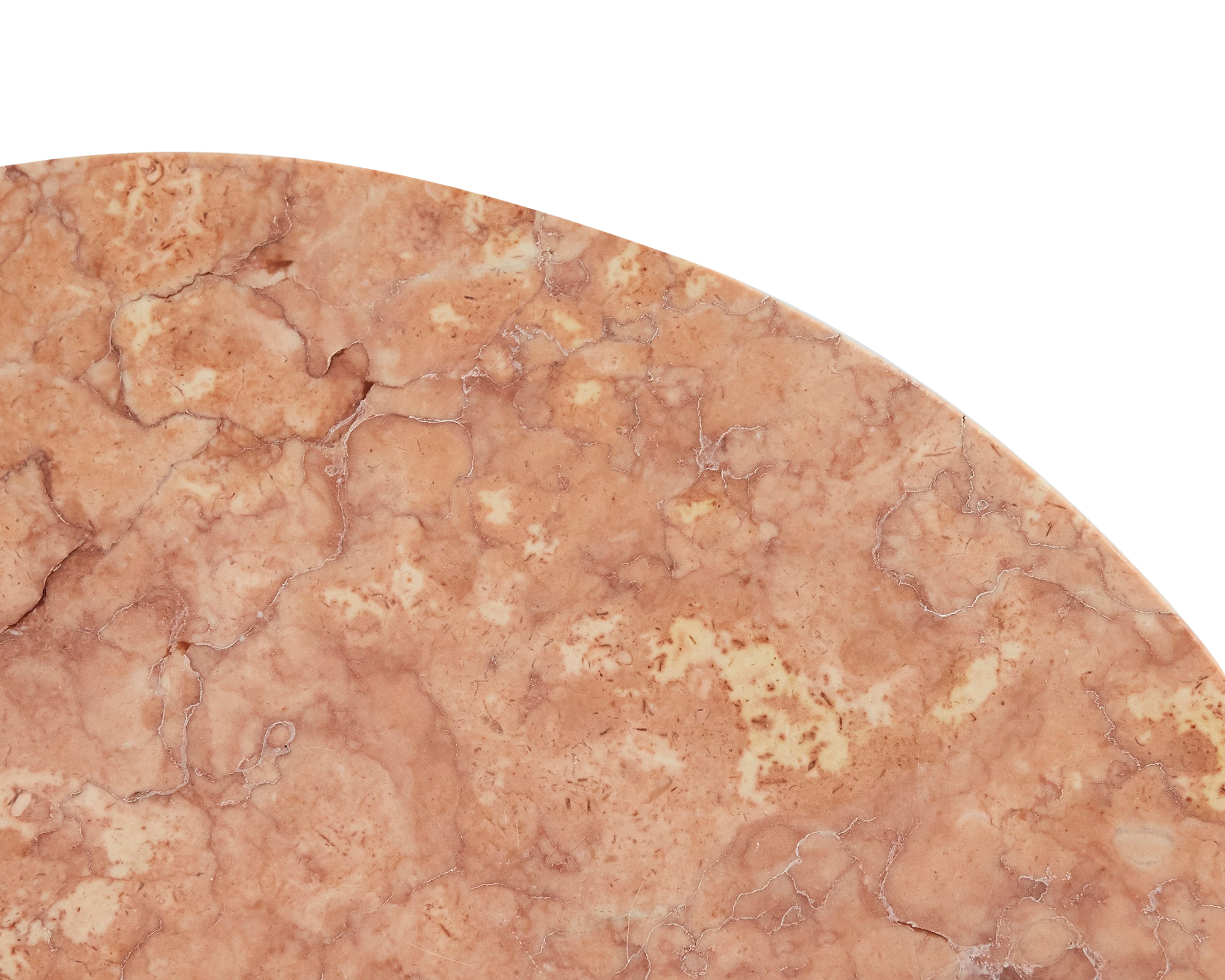 Sintra Dining Table | Red Limestone / Cork