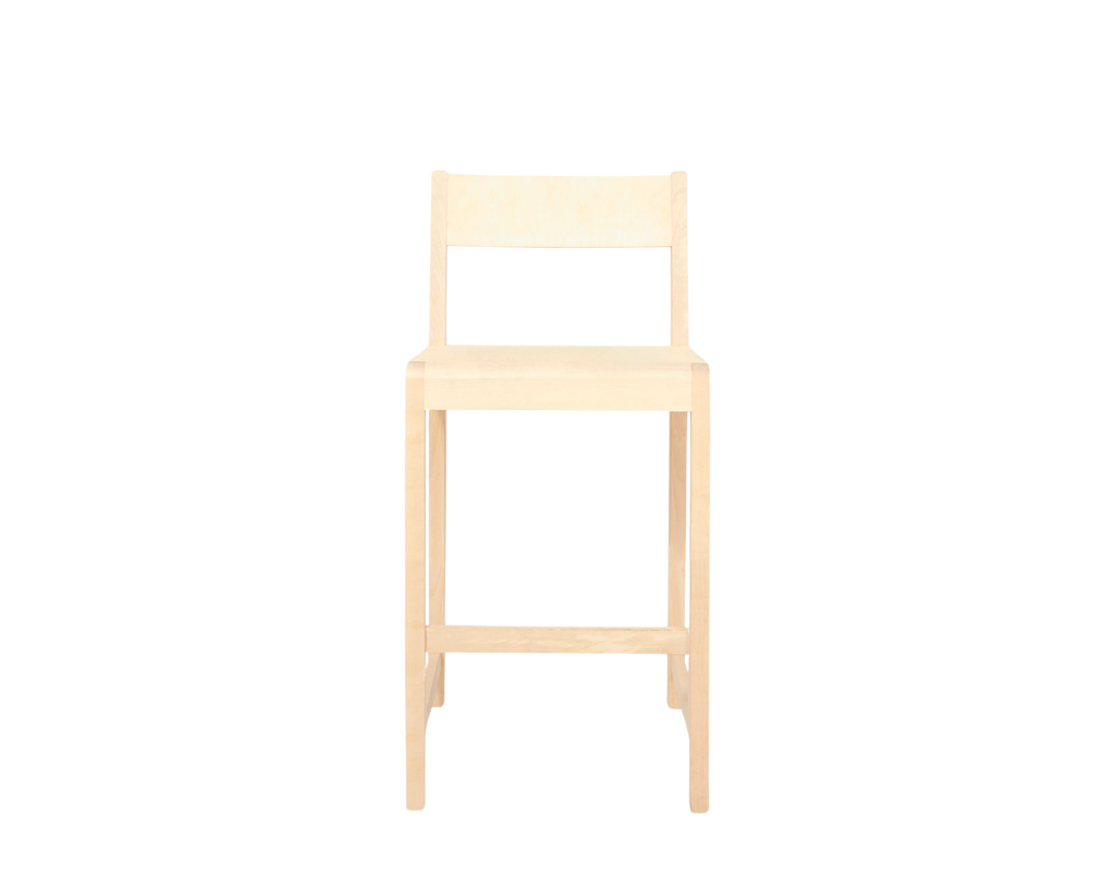 Bar Chair 01 | Natural Birch | H65