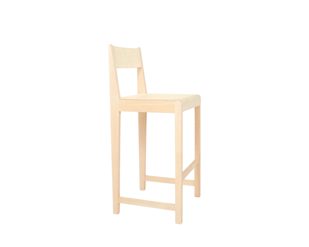 Bar Chair 01 | Natural Birch | H65