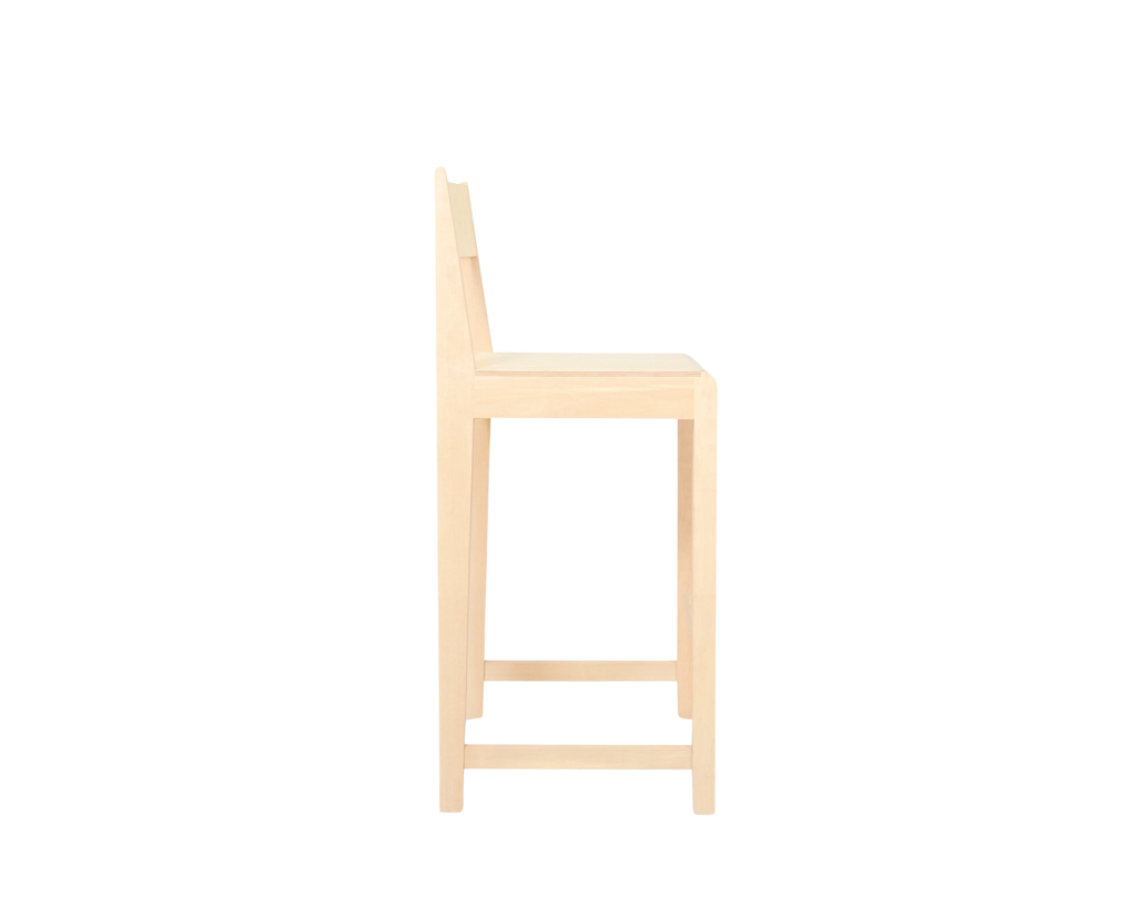 Bar Chair 01 | Natural Birch | H65