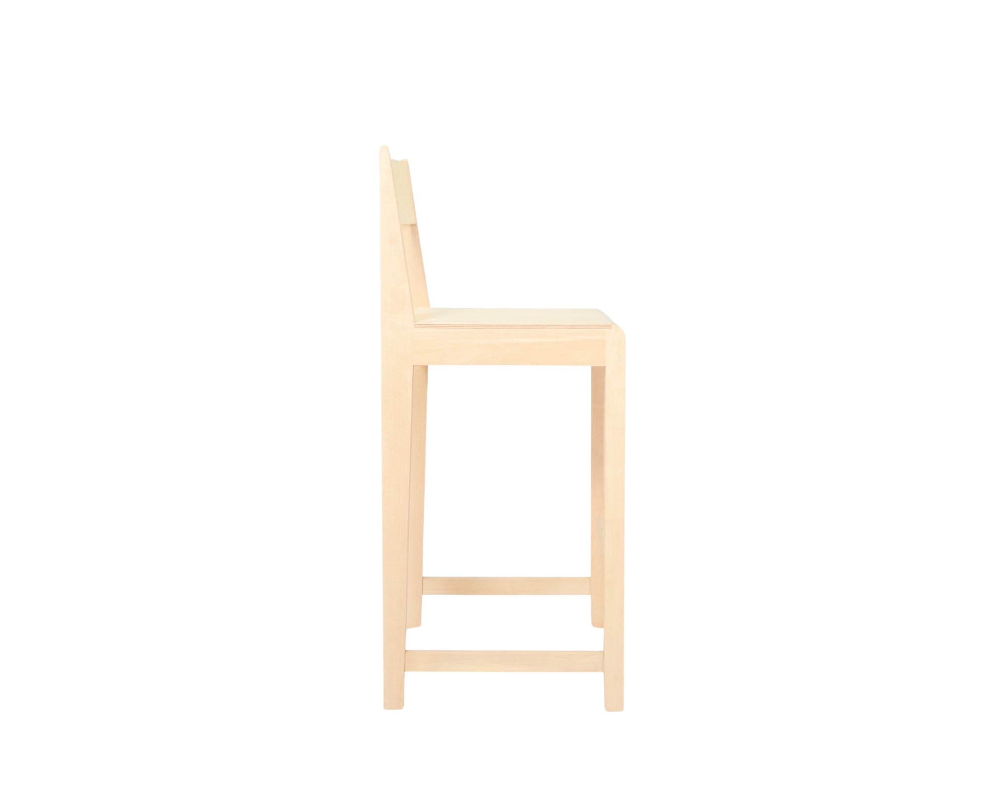 Bar Chair 01 | Natural Birch | H65