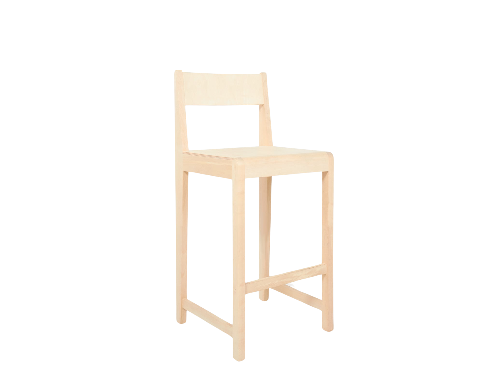 Bar Chair 01 | Natural Birch | H65