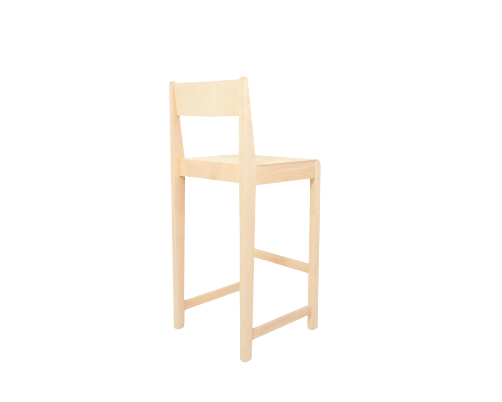 Bar Chair 01 | Natural Birch | H65