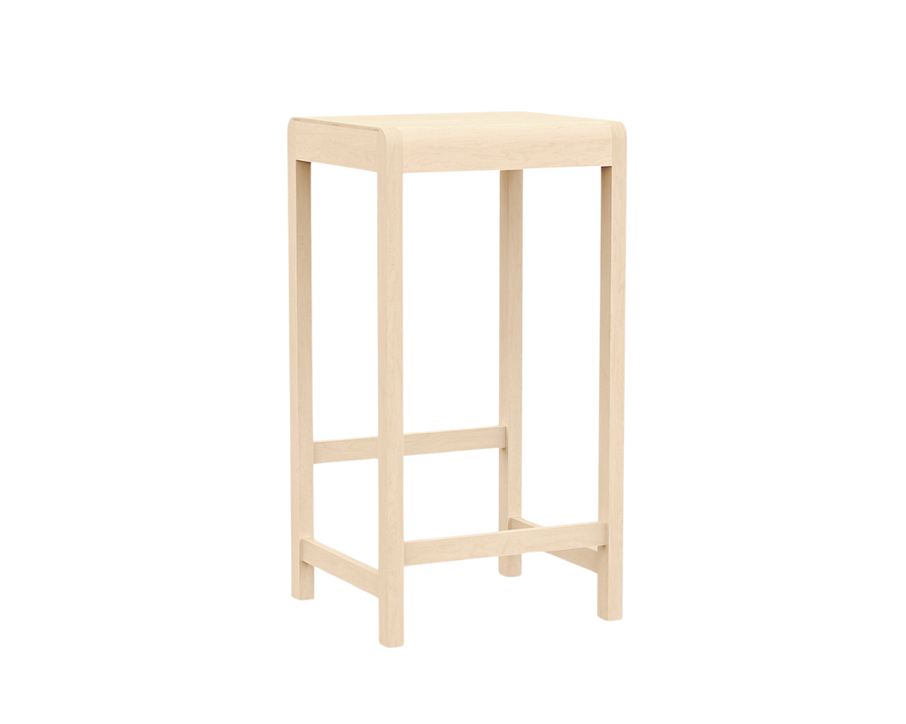Stool 01 | Natural Birch | H76
