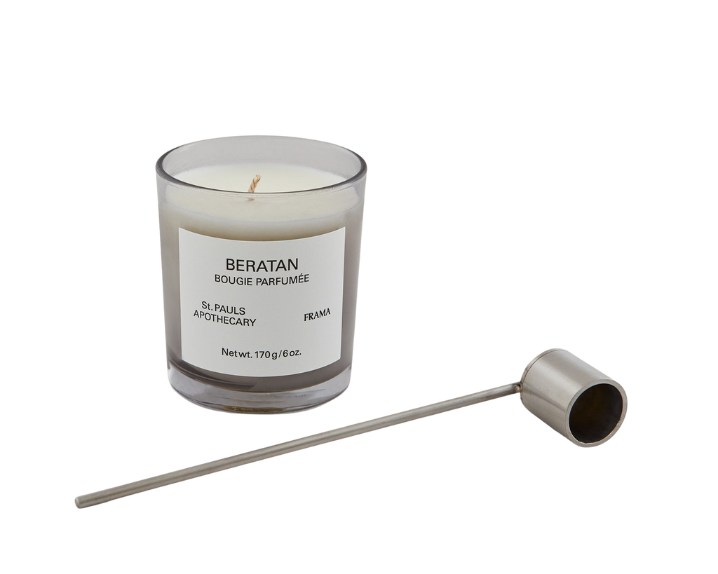 Scented Candle + Candle Snuffer | Beratan | 170 g