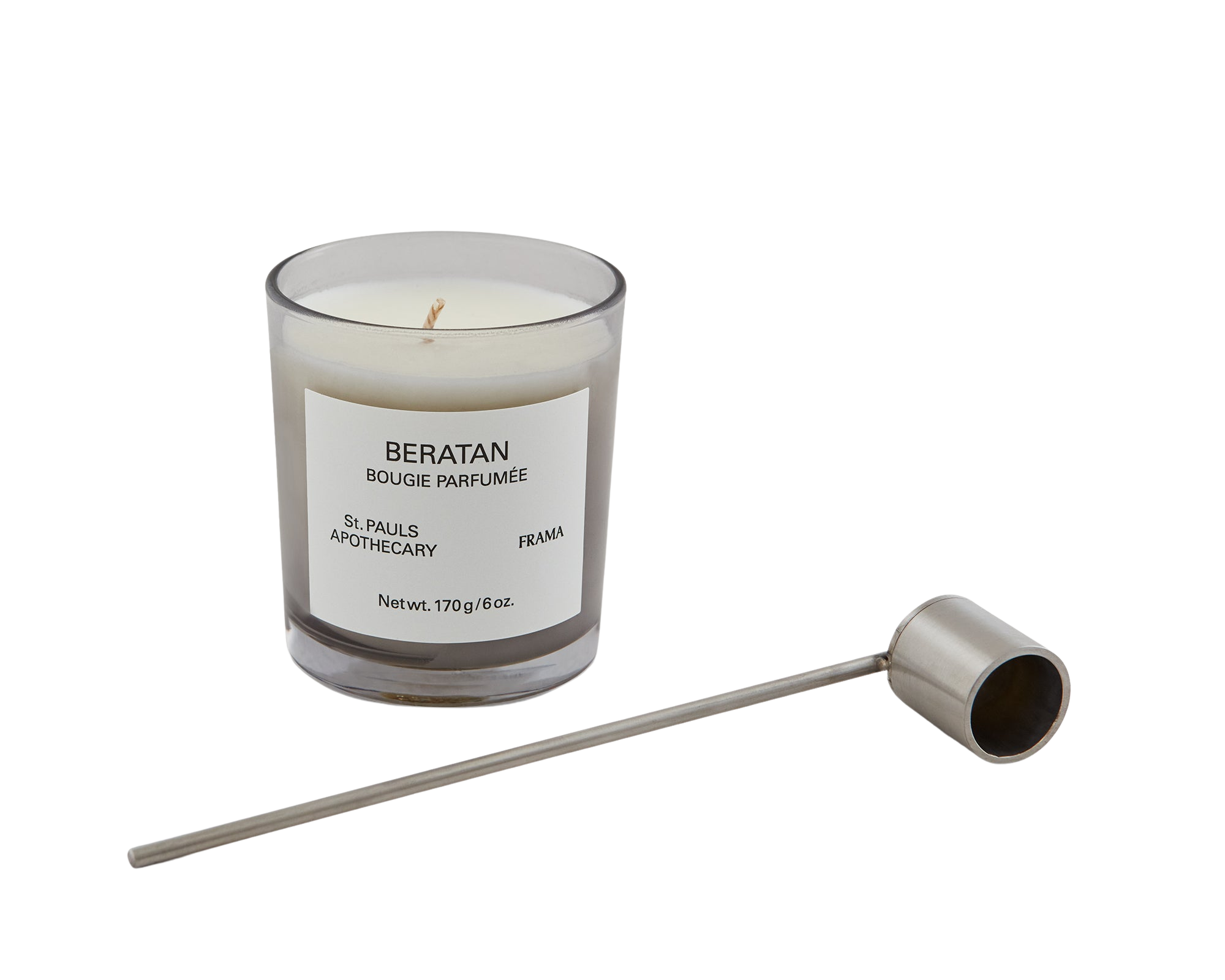 Scented Candle + Candle Snuffer | Beratan | 170 g
