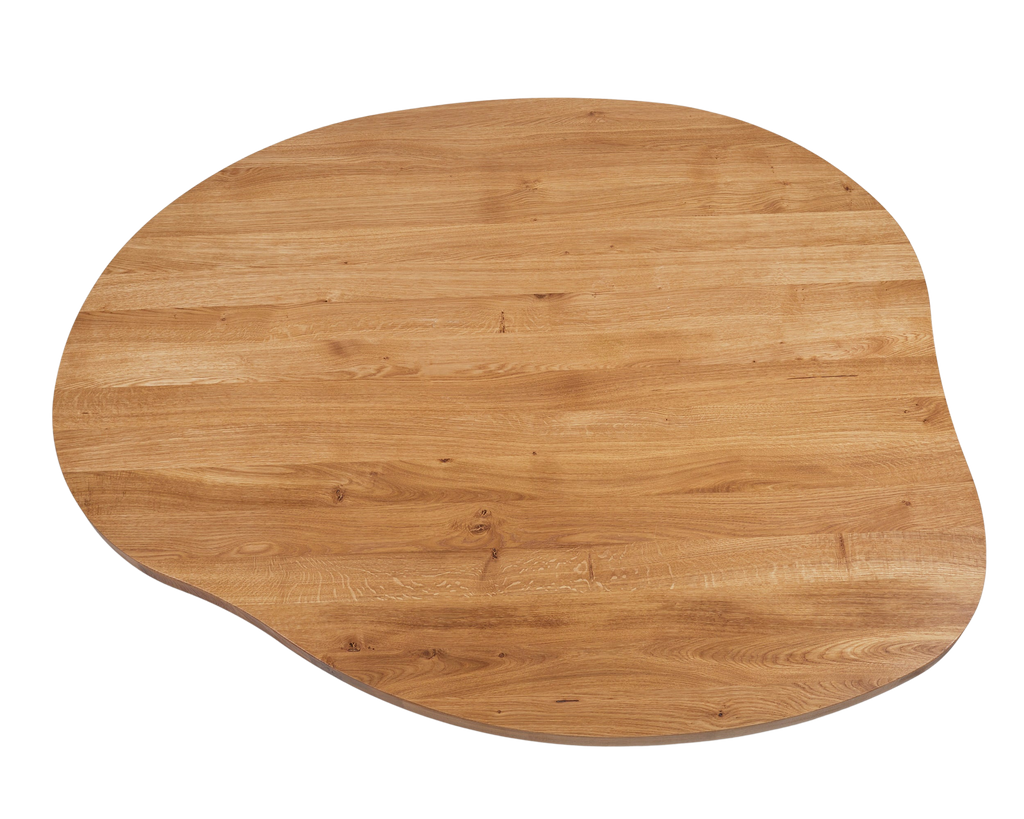 Farmhouse Trestle Table | Natural Oak | Pond