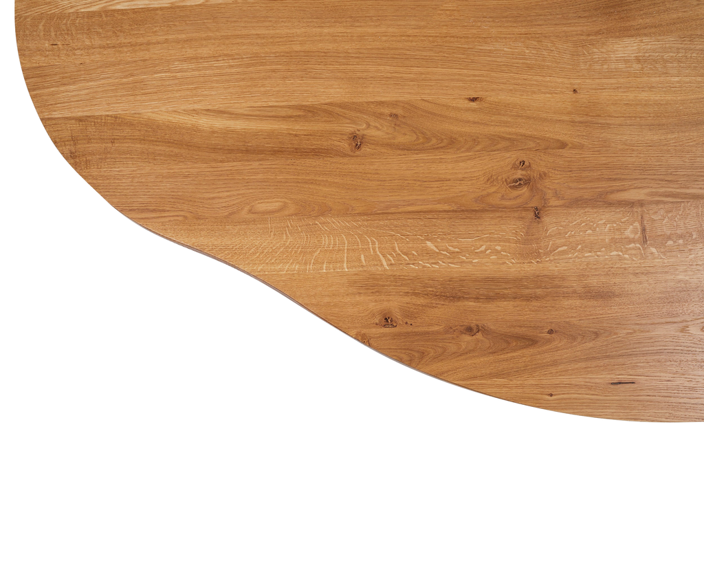 Farmhouse Trestle Table | Natural Oak | Pond