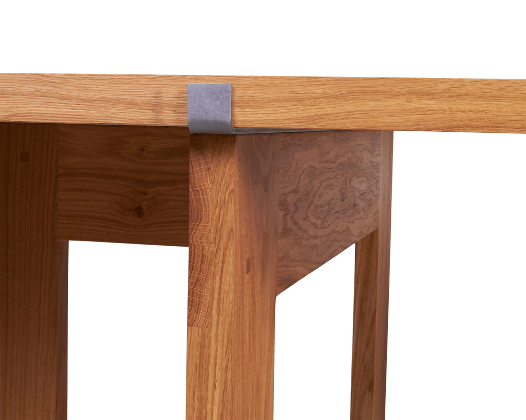 Farmhouse Trestle Table | Natural Oak | L220 Planks