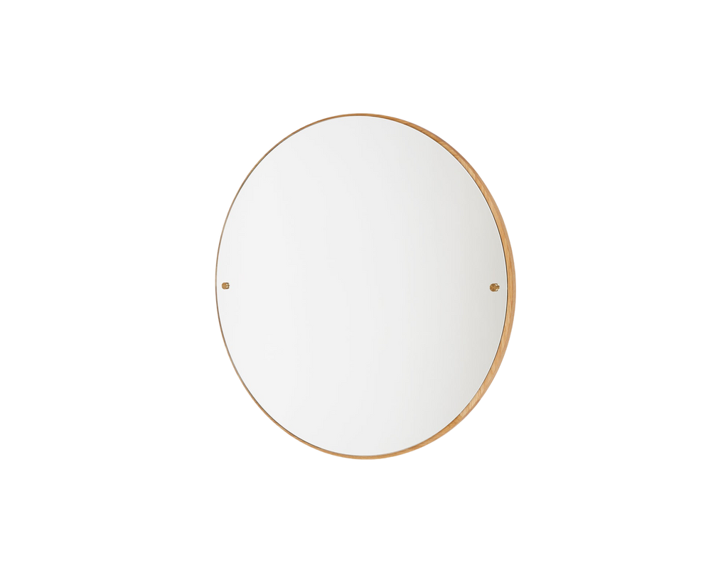 CM-1 Circle Mirror | Natural Oak | Small