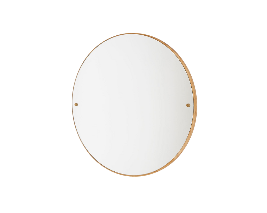 CM-1 Circle Mirror | Natural Oak | Medium