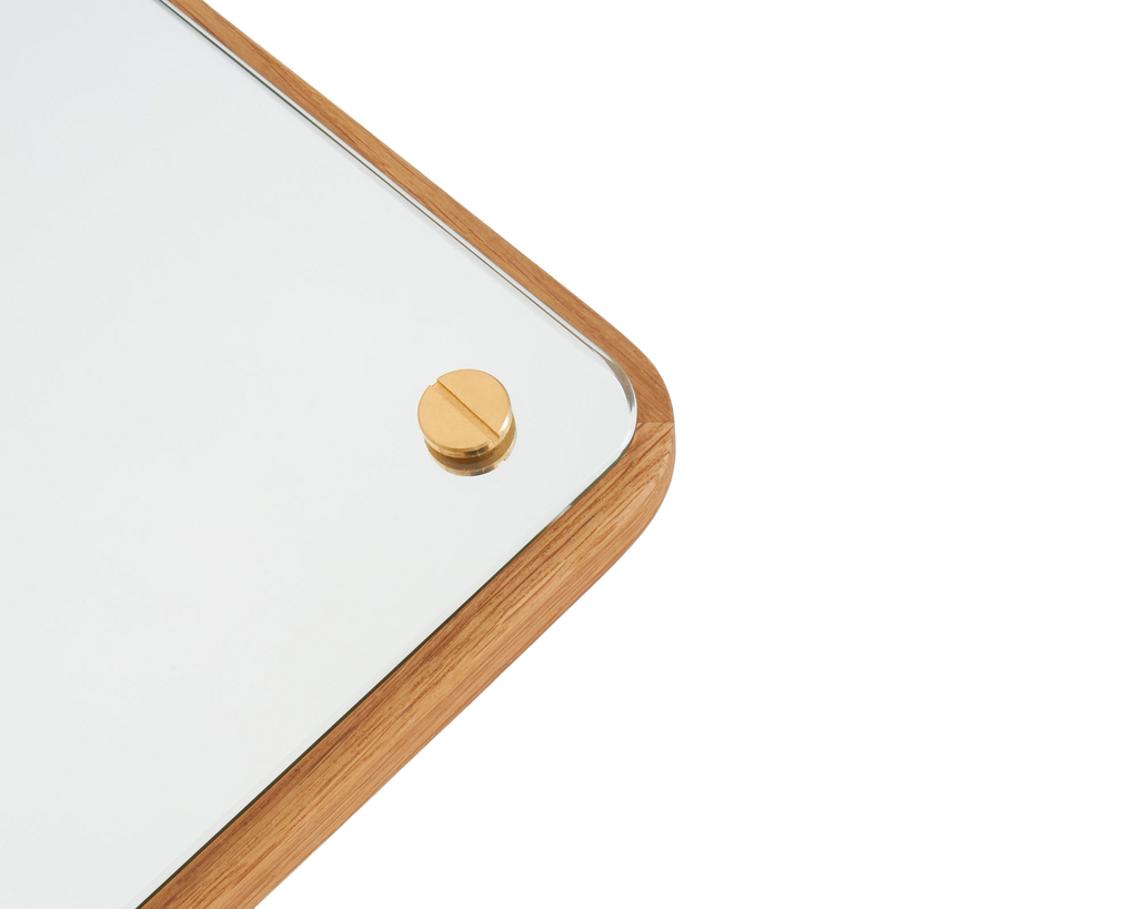 RM-1 Rectangular Mirror | Natural Oak | Small