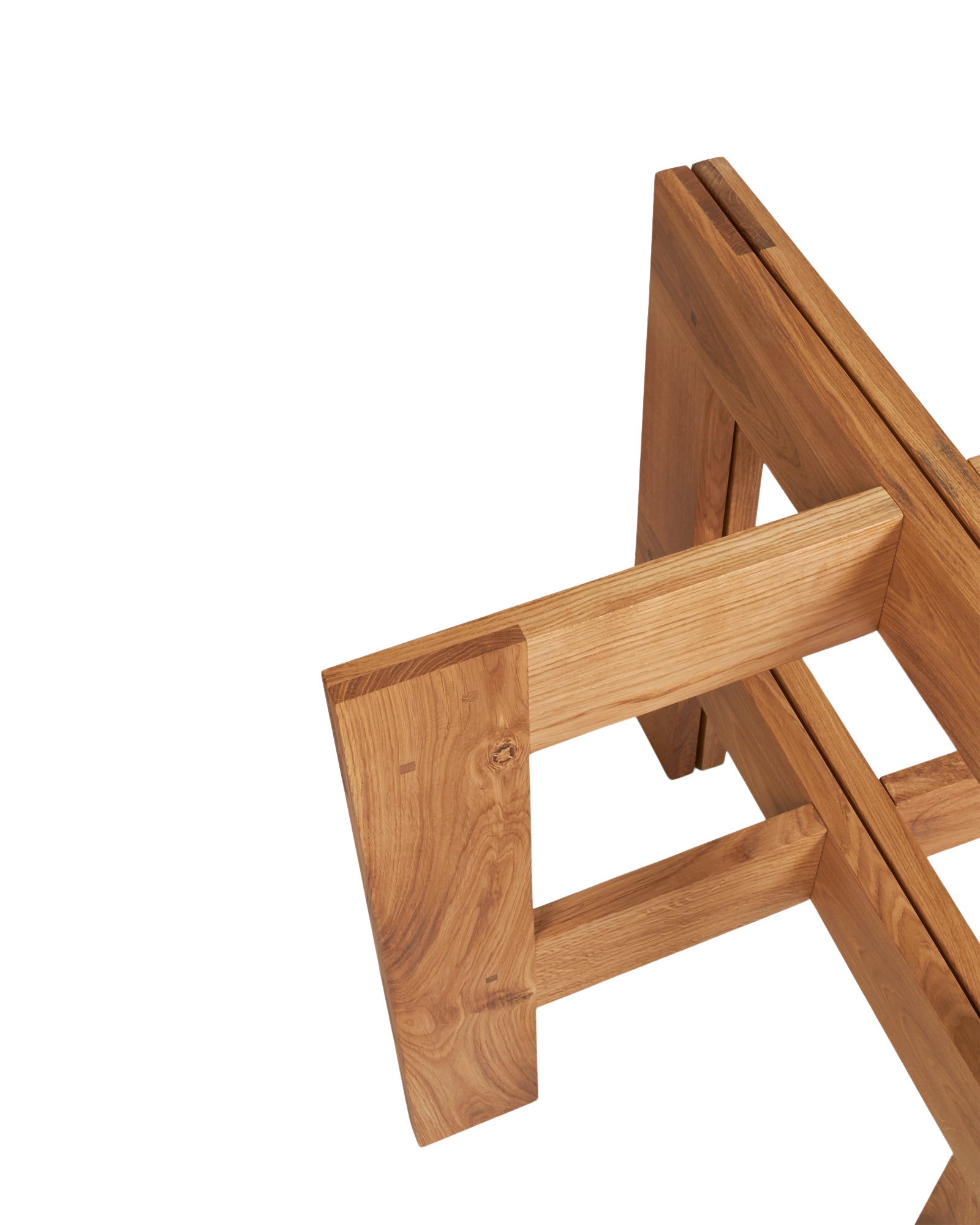 Farmhouse Table Trestles | Natural Oak