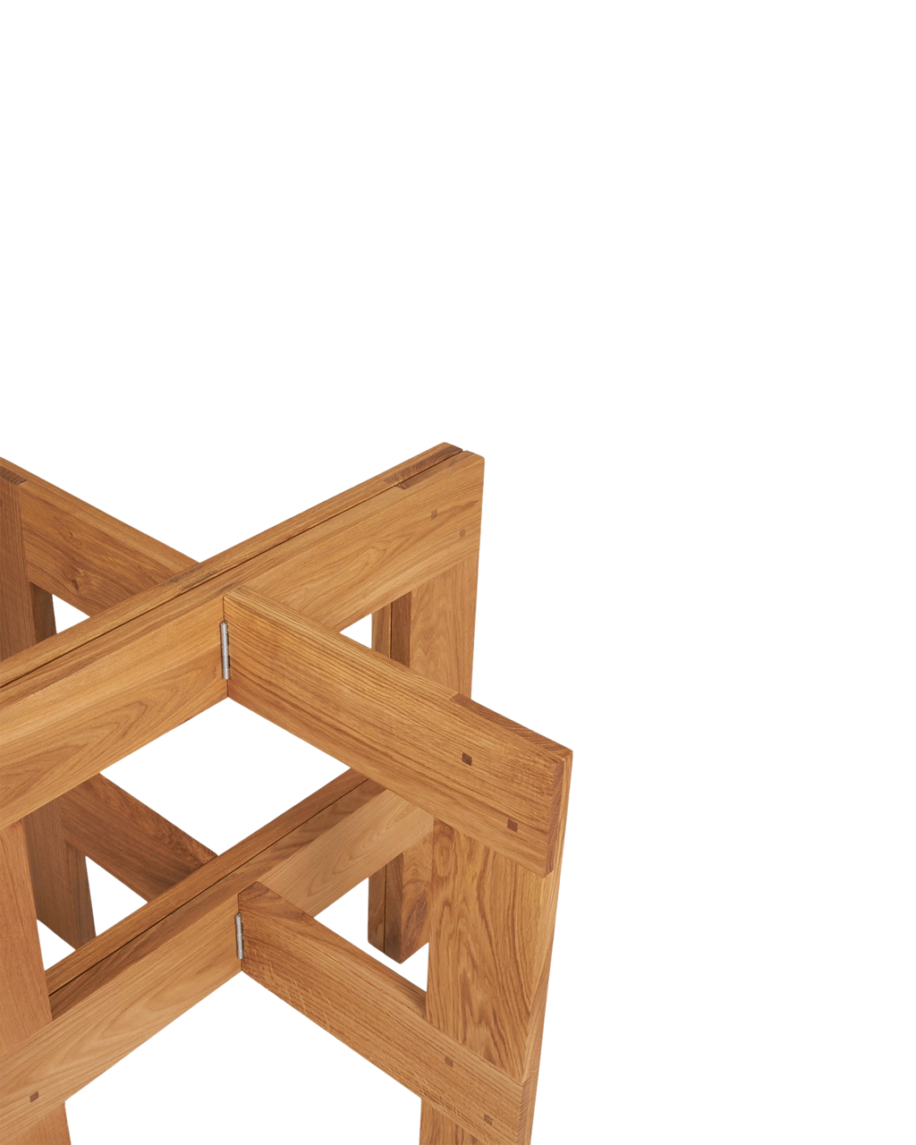 Farmhouse Table Trestles | Natural Oak