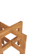 Farmhouse Table Trestles | Natural Oak