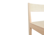 Bar Chair 01 | Natural Birch | H76