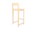 Bar Chair 01 | Natural Birch | H76
