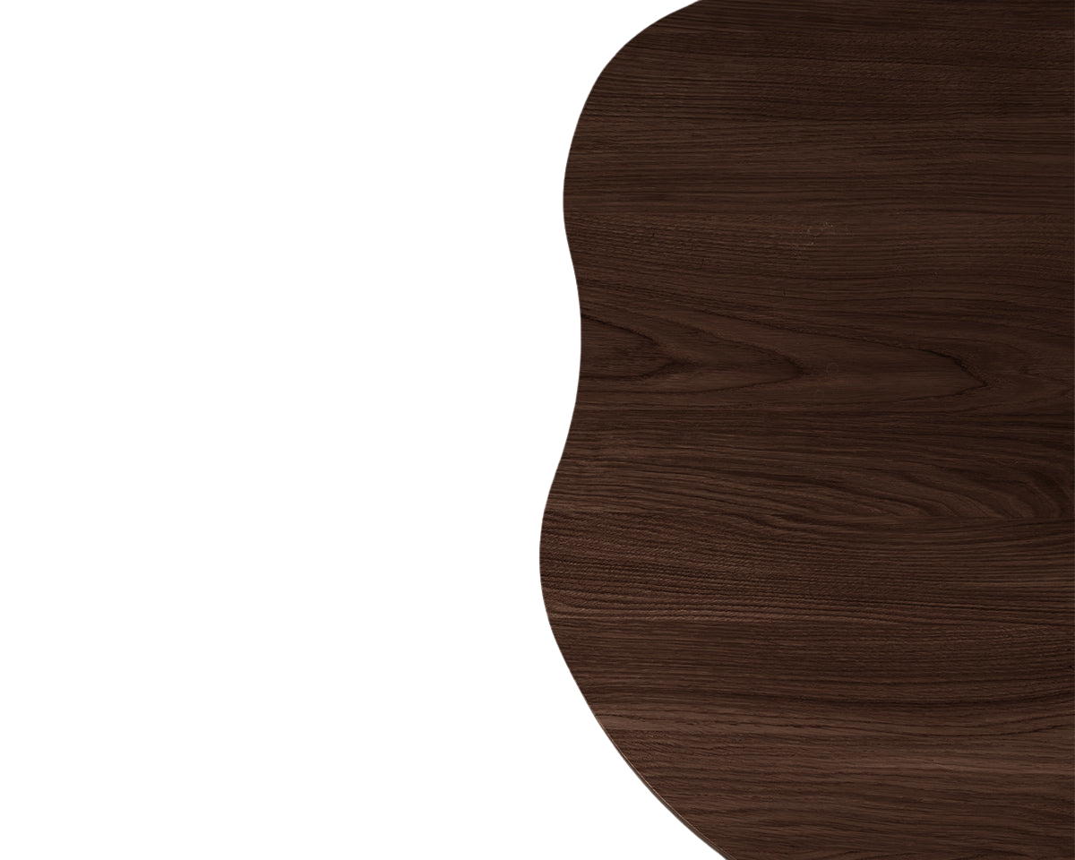 Farmhouse Coffee Table | Dark Oak | Pond