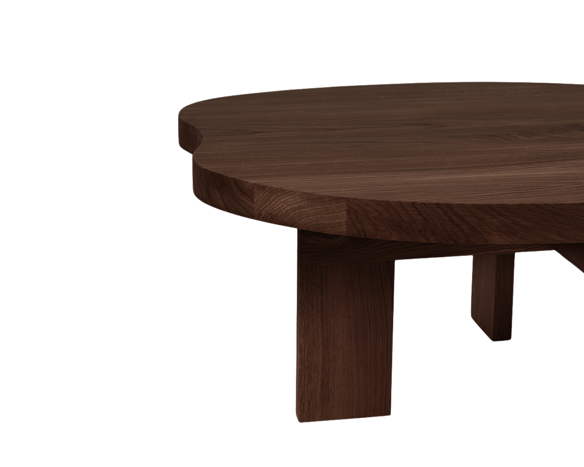 Farmhouse Coffee Table | Dark Oak | Pond