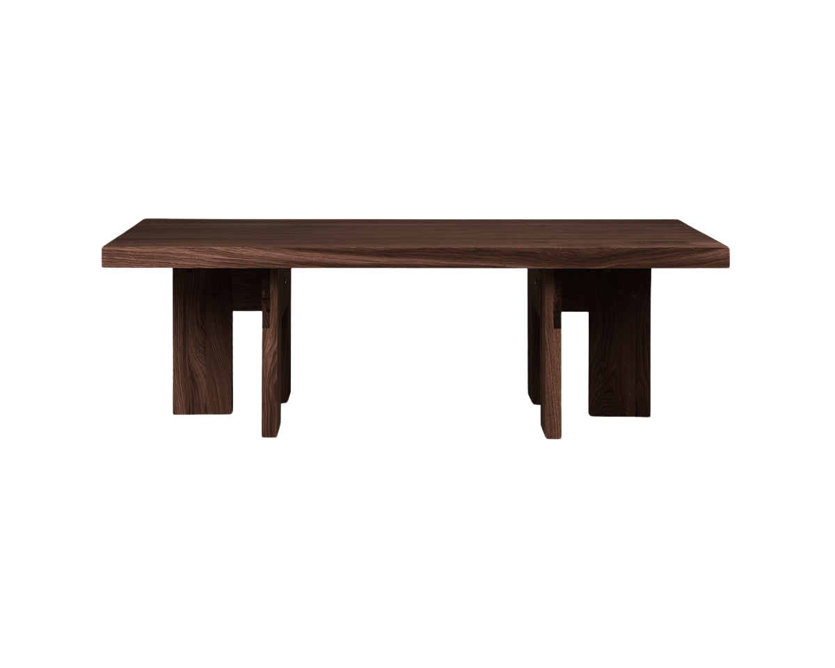 Farmhouse Coffee Table | Dark Oak | Rectangle