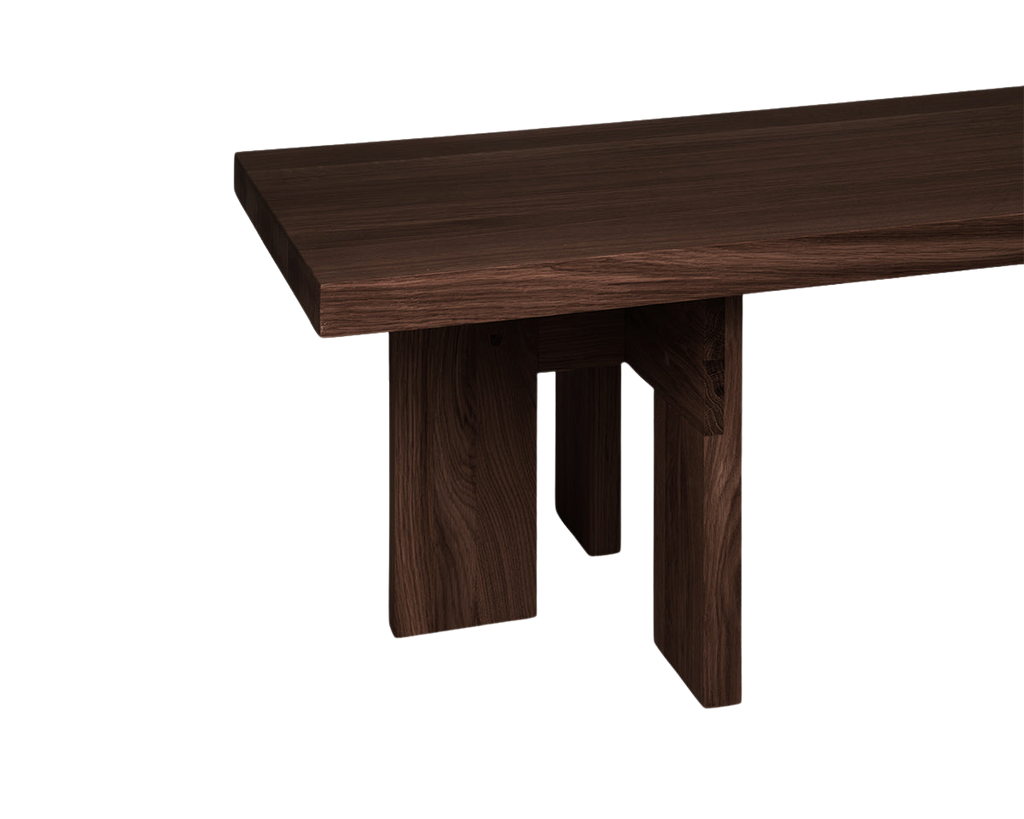 Farmhouse Coffee Table | Dark Oak | Rectangle