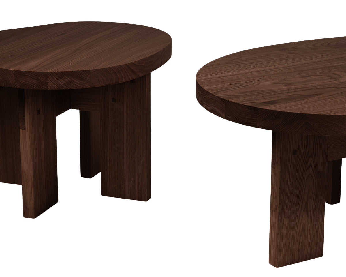 Farmhouse Side Table | Dark Oak | Pond