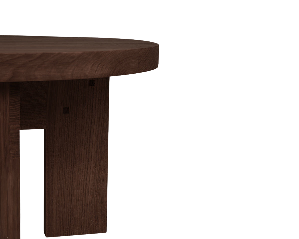 Farmhouse Side Table | Dark Oak | Pond