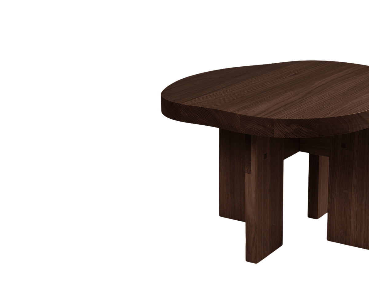 Farmhouse Side Table | Dark Oak | Pond
