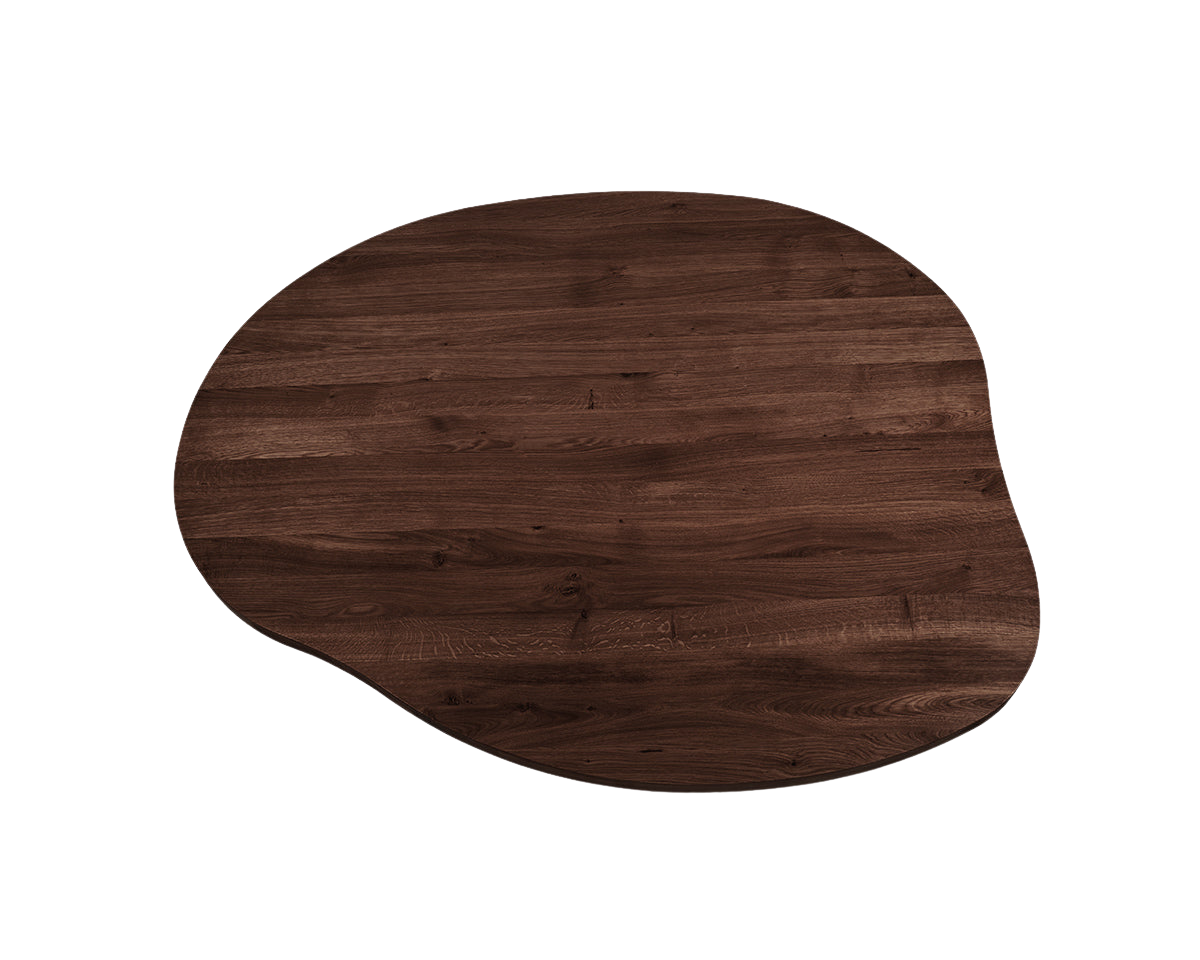 Farmhouse Trestle Table | Dark Oak | Pond