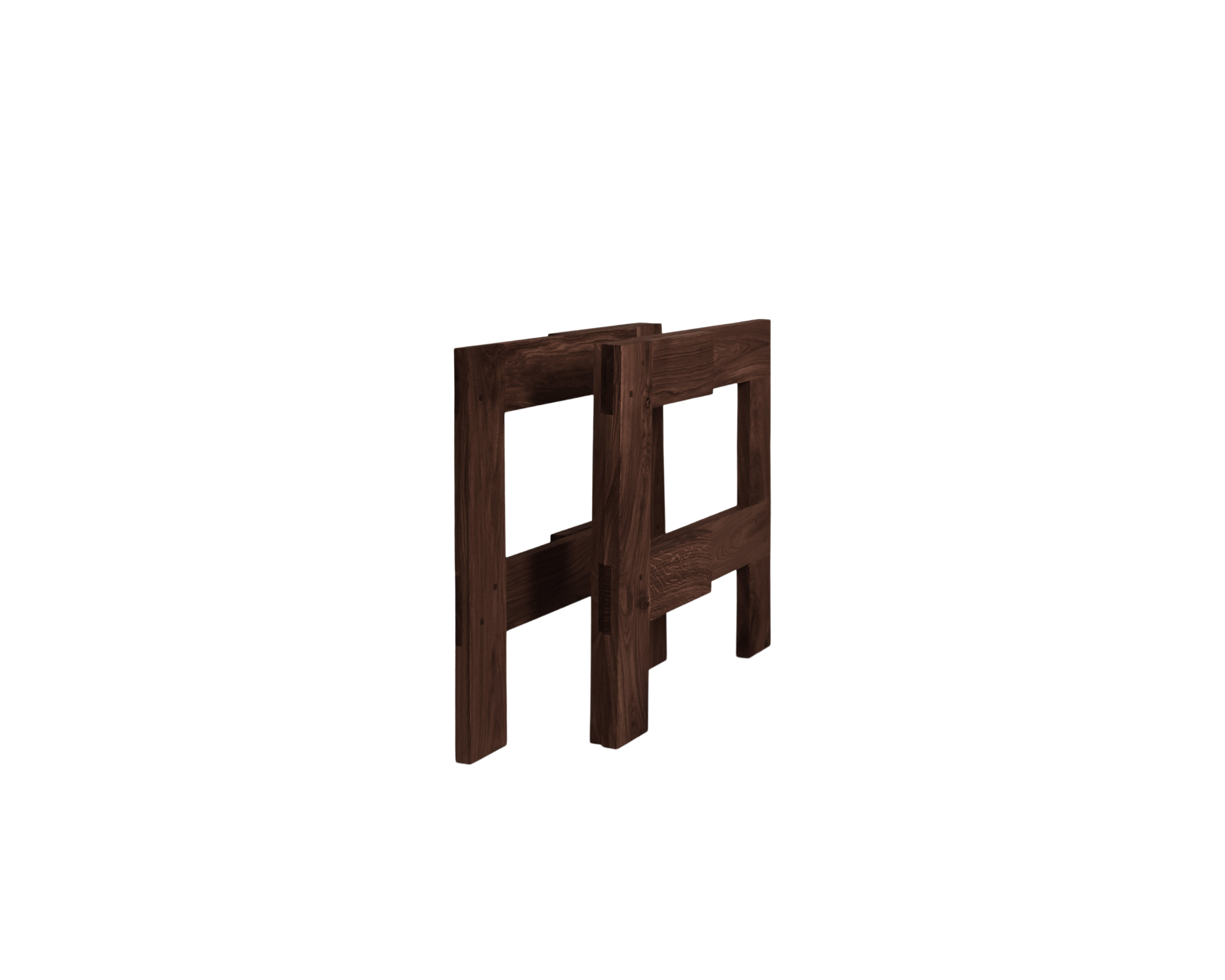 Farmhouse Table Trestles | Dark Oak