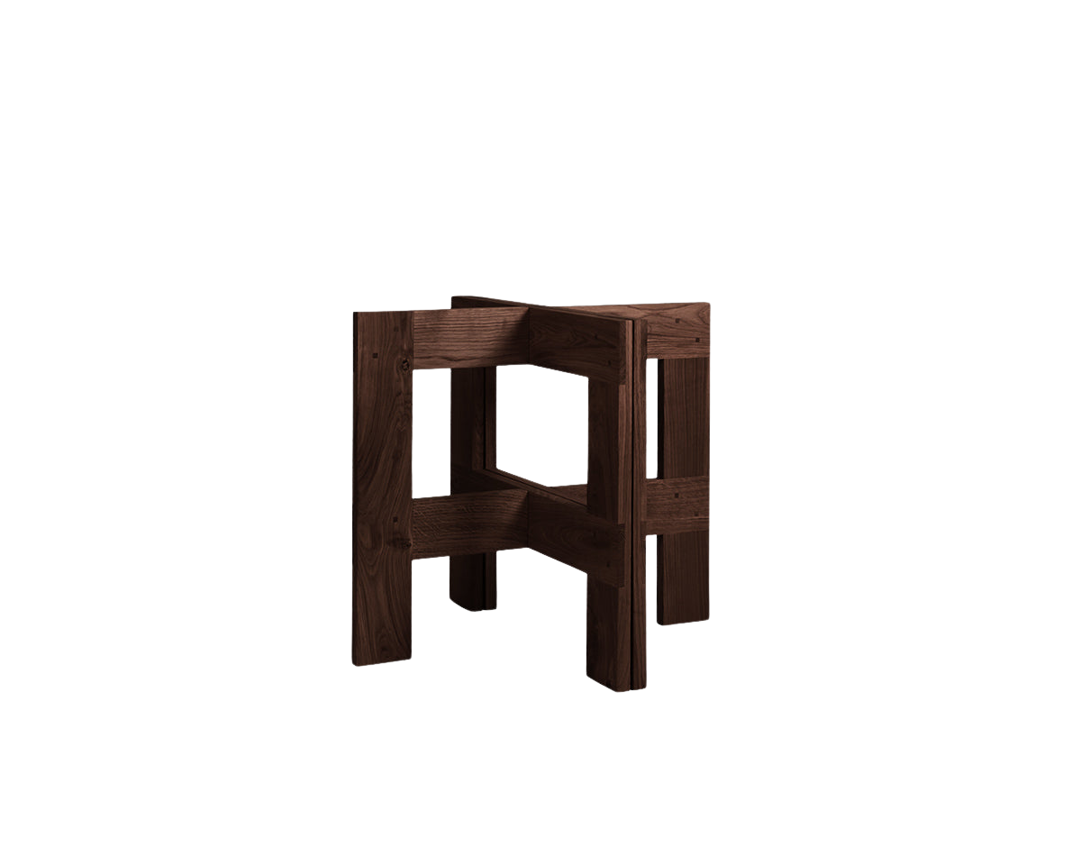 Farmhouse Table Trestles | Dark Oak