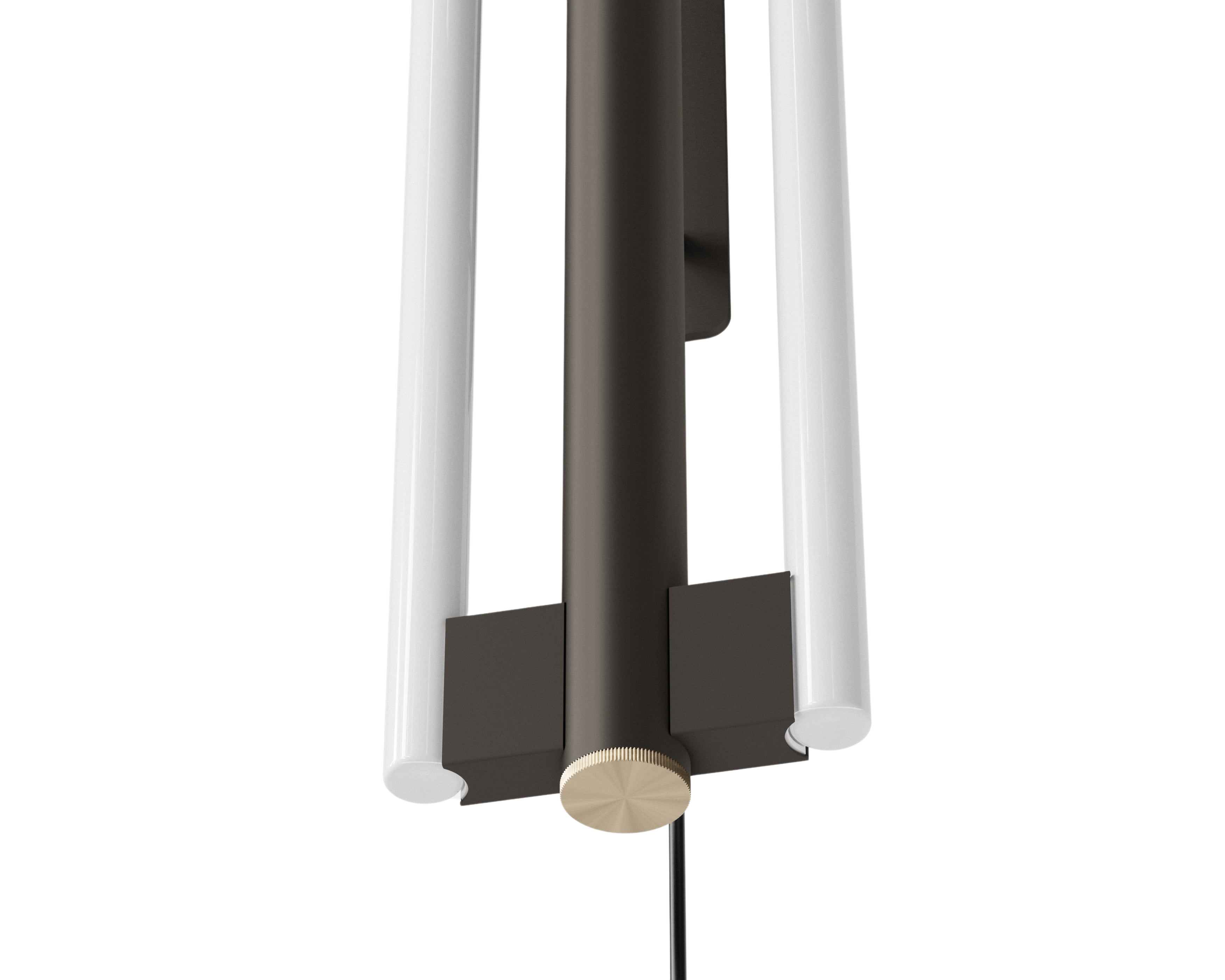 Eiffel Wall Lamp | Gunmetal Steel | Double 1000